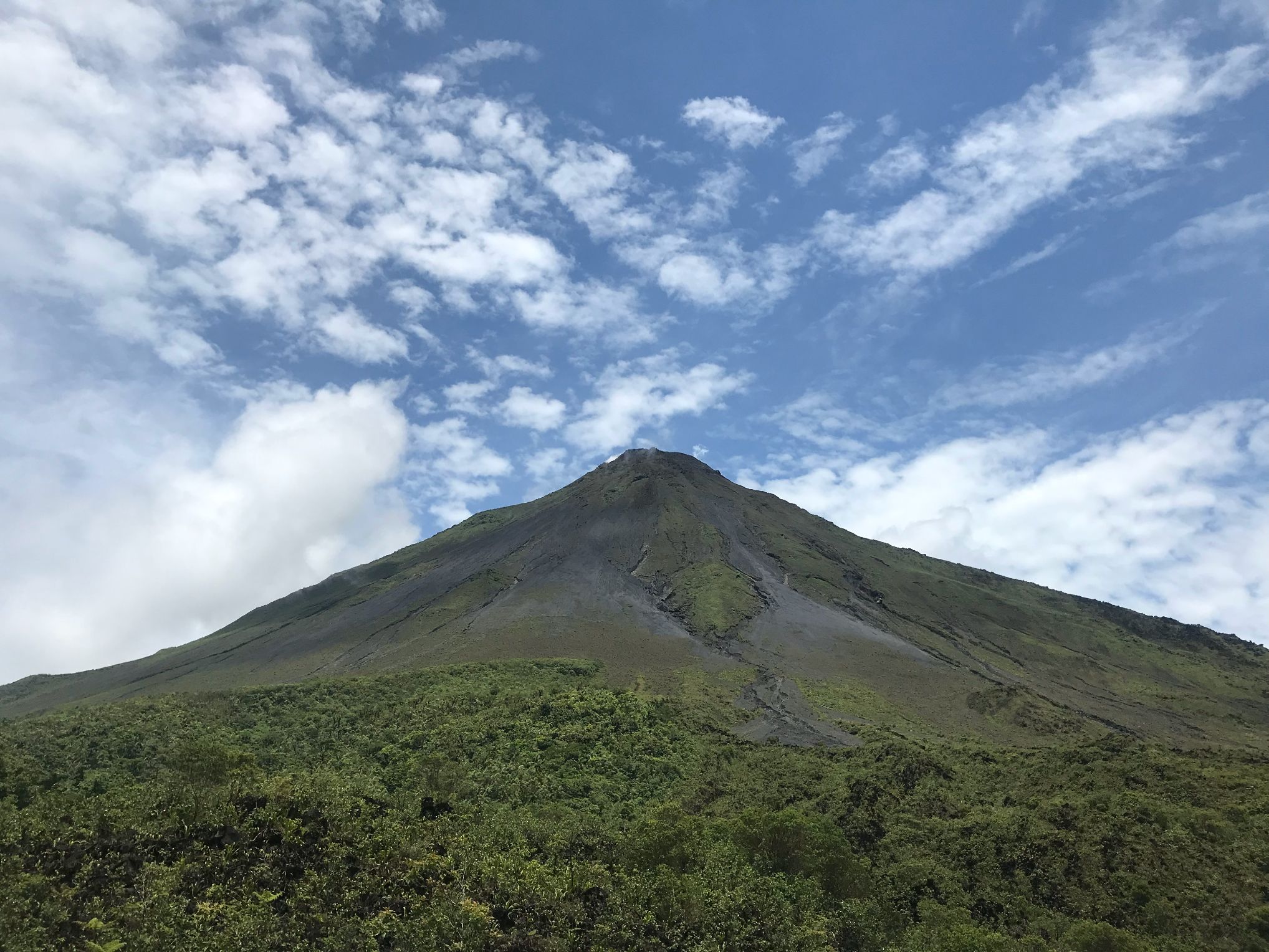 Arenal volcano in Costa Rica